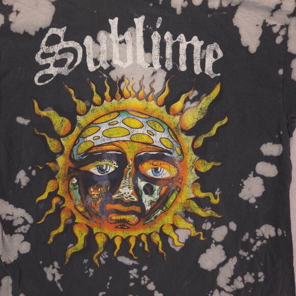 Sublime Band Short Sleeve Crew Neck Graphic T Shirt Mens Size Medium M Tie Dye - Picture 4 of 9